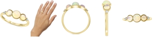 EFFY Collection EFFY&reg; Opal (1/2 ct. t.w.) & Diamond (1/20 ct. t.w.) Ring in 14k Gold